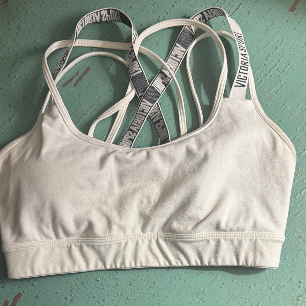 VSX| Strappy White Sports Bra